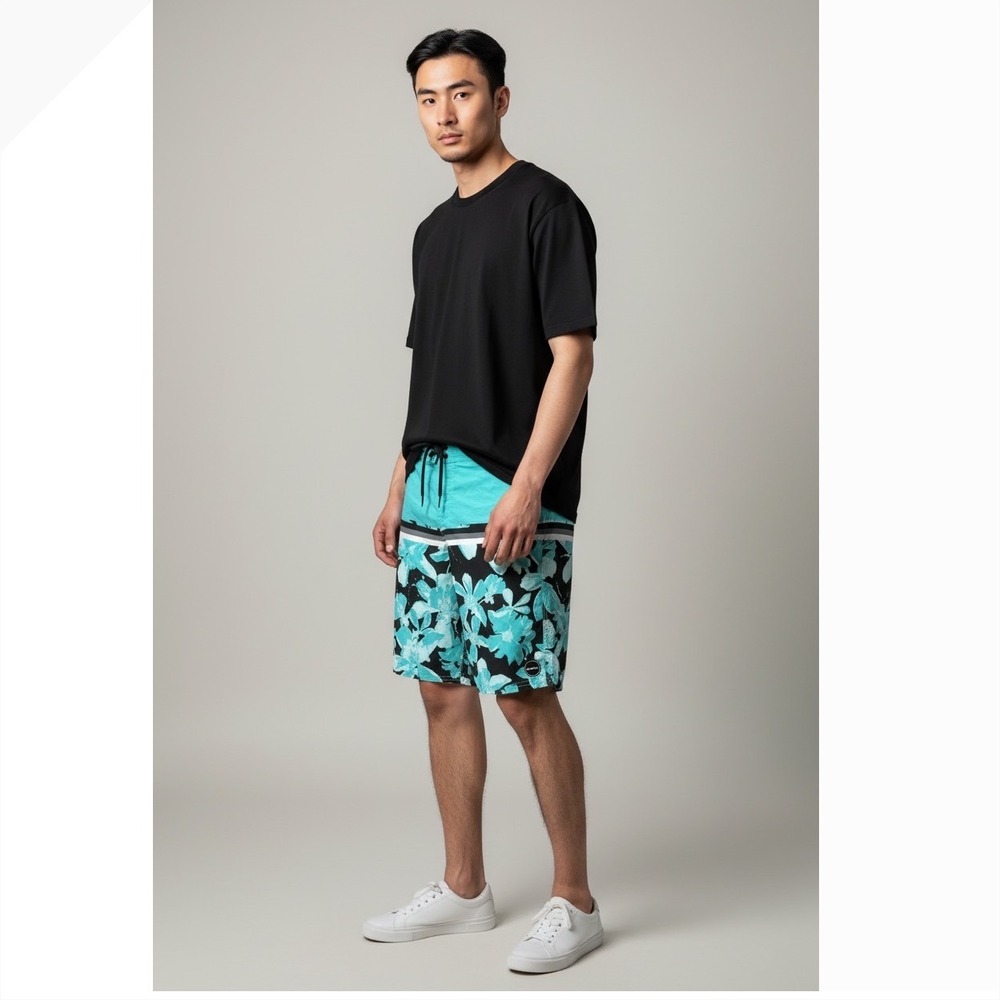 O'Neill Men's‎ Aqua Burrito Board Shorts